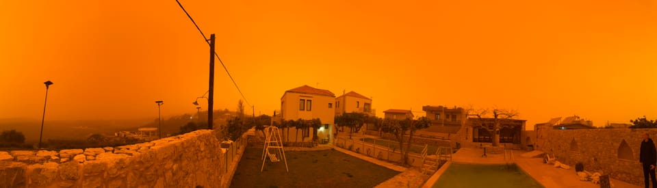 Week one - Arrival & Red Skies